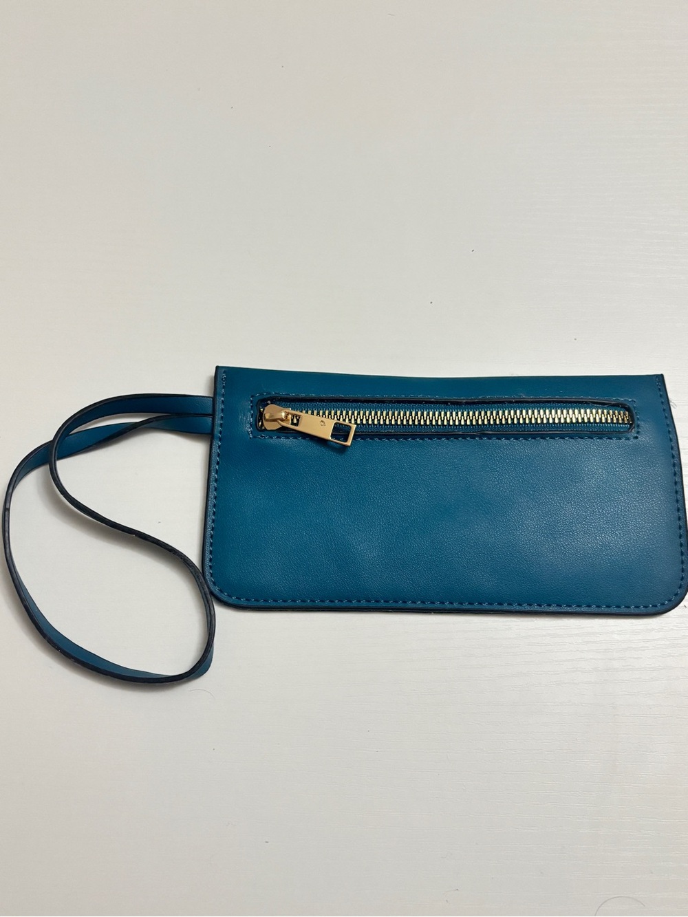 Michael Kors Blue Quilted Geometric Leather Tote with Gold Hardware - Picture 4 of 5